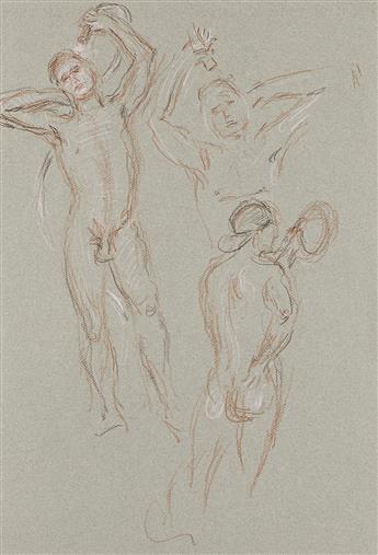 PAUL CADMUS (1904-1999) Untitled (Sketch on two sides).